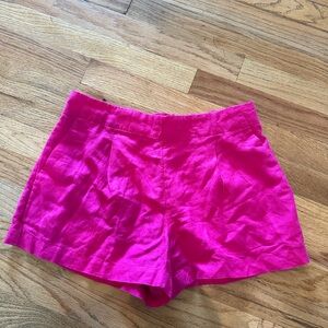 LOFT High Waist Pink Women's Shorts NWT Small Petite